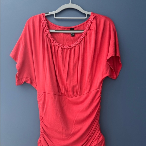Ing Tops - Ing Coral Short Sleeve Top
